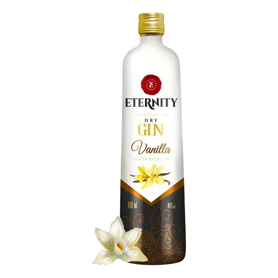 Gin Doce Eternity Sabor Baunilha Vanilla 900ml