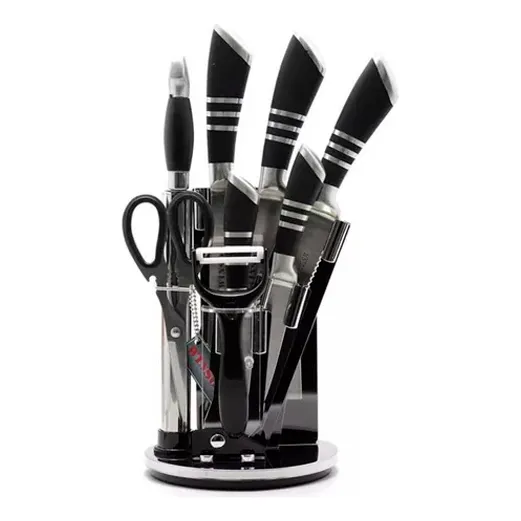 Juego De Cuchillos Winsor 9 Piezas Acero Inoxidable