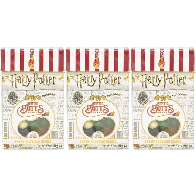 Jelly Beans Harry Potter Grageas De Sabores  (pack X 3) 