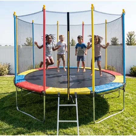 Cama Elástica Infantil Pula Pula Trampolim 3,05 M Colorida