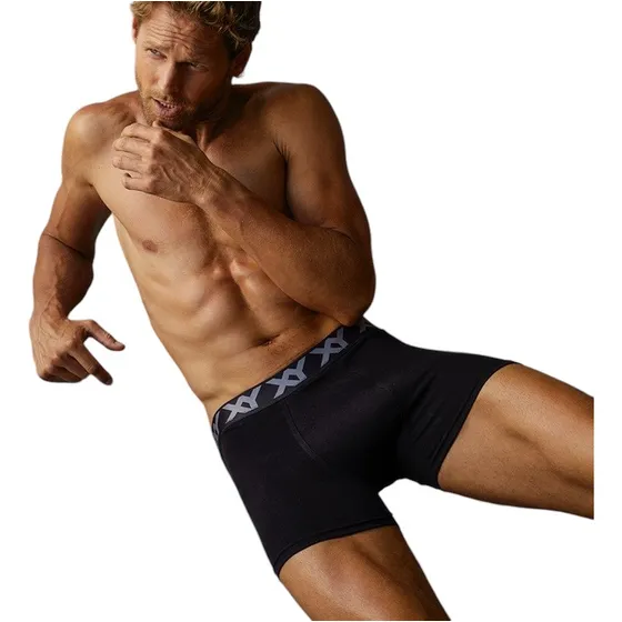 Boxer Liso Algodon Lycra X Unidad Color A Eleccion Xy 1387