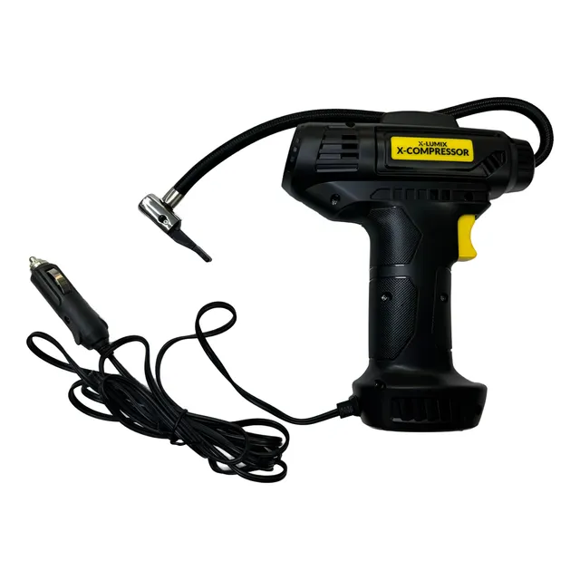 Compresor Inflador Aire Portatil Caucho Moto Carro Balon 12v