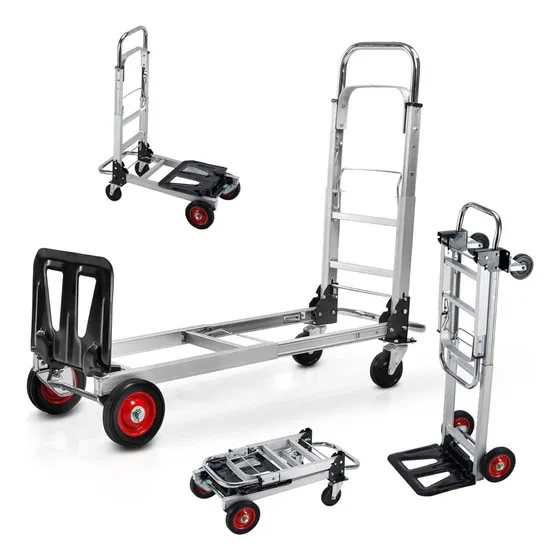 Diablito Plegable De Aluminio Para Cargas Pesadas 150kg