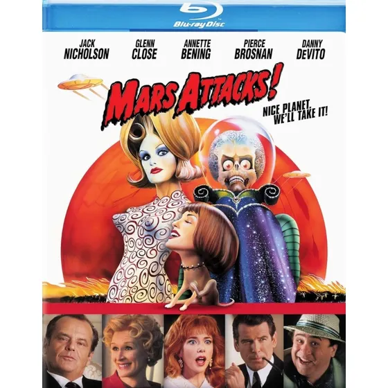 Mars Attacks! / Marcianos Al Ataque - Tim Burton Blu-ray