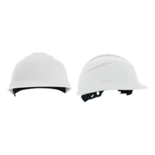 Casco Quartz Rachet De Polipropileno Blanco Delta