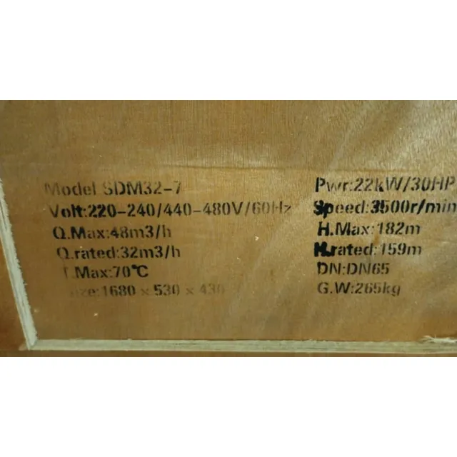 Bomba Multietapa Vertical Southern 30hp