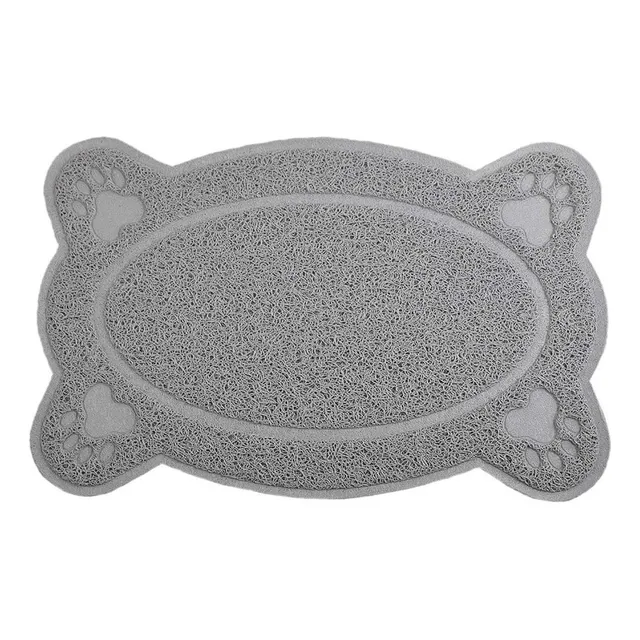 Alfombra De Piso Arenero Comederos Y Bebederos Gato/perro
