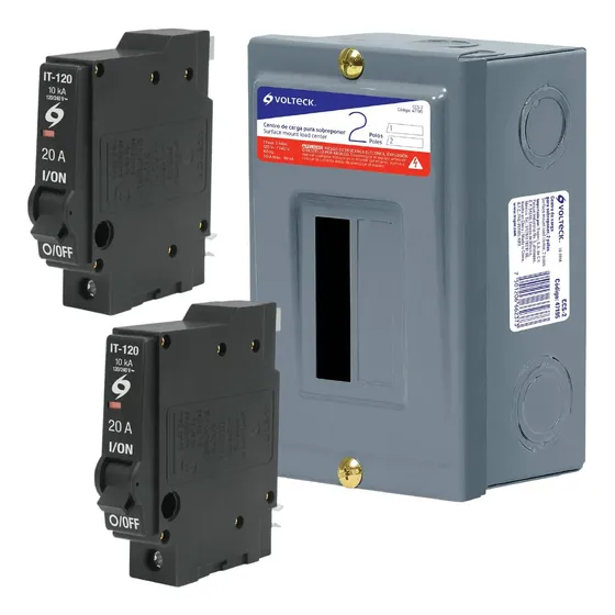 Centro De Carga 2 Polos | MercadoLibre