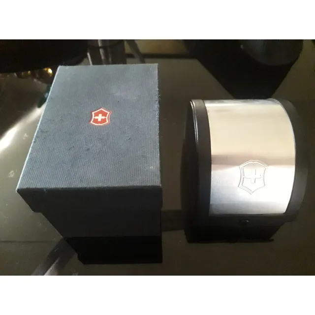 Reloj Swiss Army Original Para Dama Cromado Nuevo.