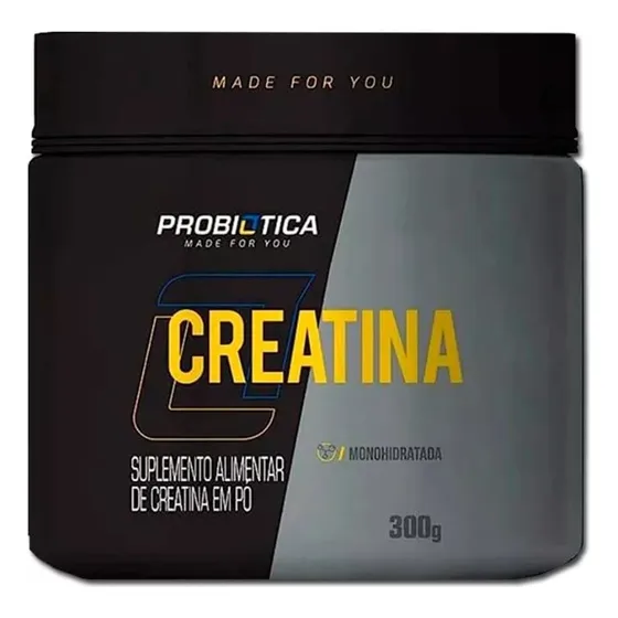 Creatina 300g Monohidratada 100% Pura - Probiotica