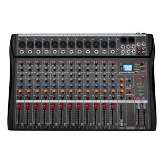 Depusheng Dx12 Mezcladora Mixer De 12 Canales Con Bluetooth Depusheng Dx12 Mezcladora Mixer De 12 Canales Con Bluetooth
