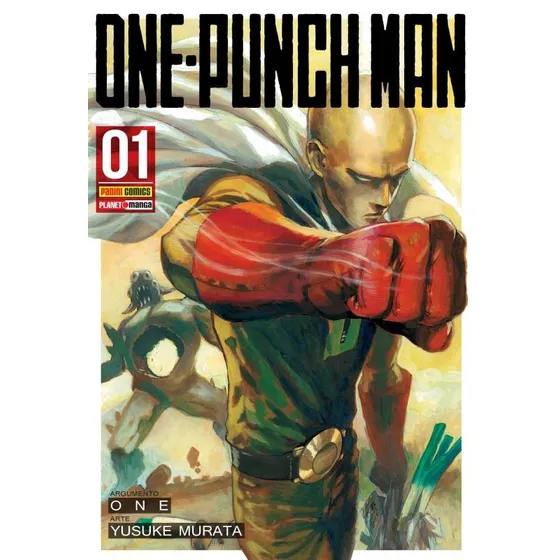 One-Punch Man Vol. 01, de One. Editorial Panini Brasil LTDA, capa mole em português, 2017