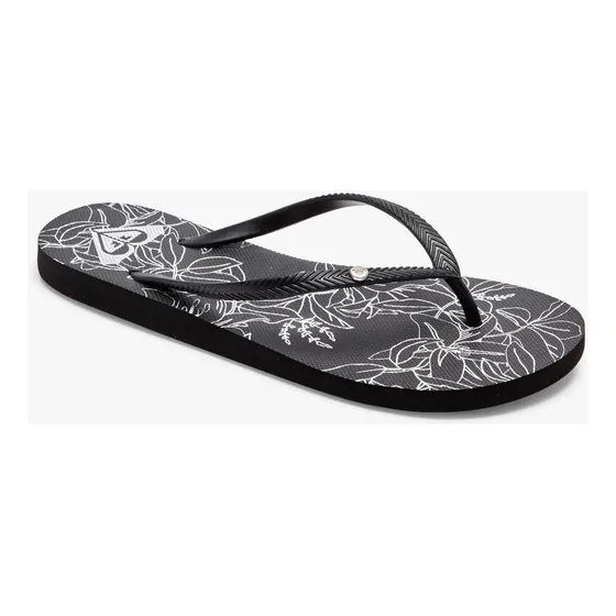 Sandalias Para Mujer Roxy Beach Bermuda Print Blk