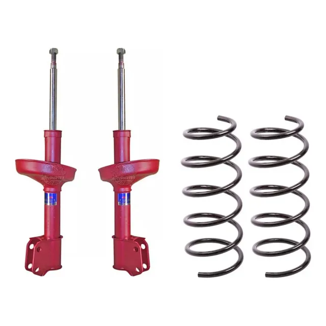 Kit X2 Amortiguadores Fric Rot Espirales Ag Renault Kangoo Delantero