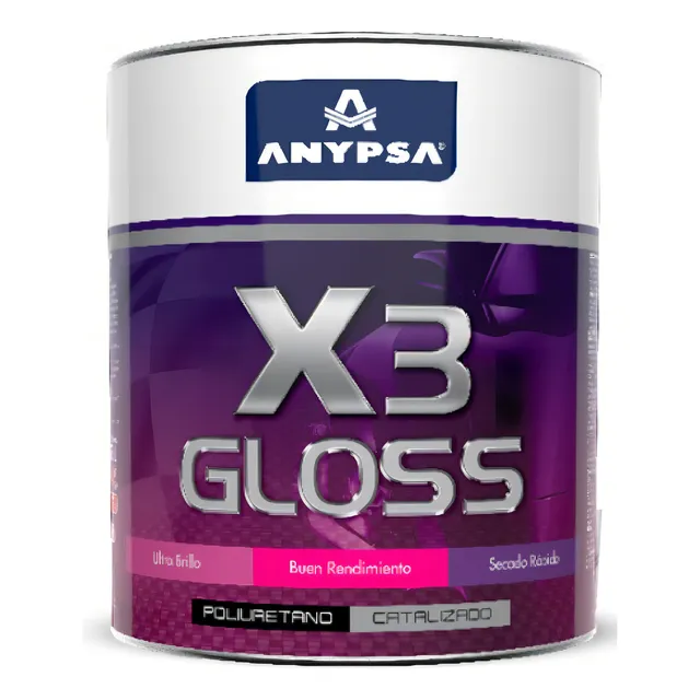 Pintura Gloss X3 - Blanco 1 Galon