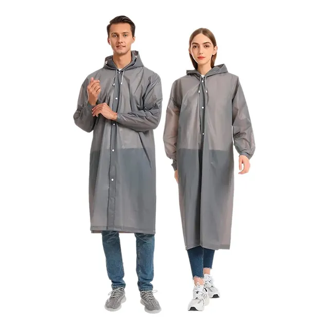  Carpa Capa Adulto Impermeable Lluvia Eva Botones
