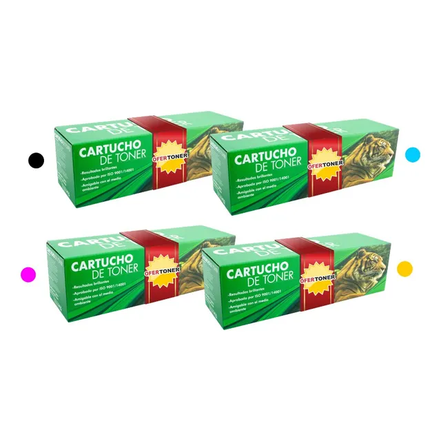 Kit Toner Ce310a Ce311a Ce312a Ce313a Compatible