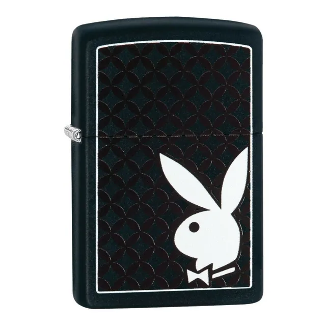 Encendedor Zippo Playboy Negro 29578 Yesquero Original