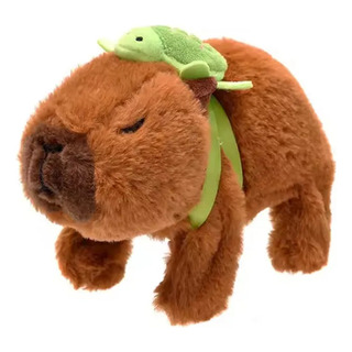 Peluche Capibara Robot Interactivo Camina Mueve Boca Juguete Peluche Capibara Robot Interactivo Camina Mueve Boca Juguete