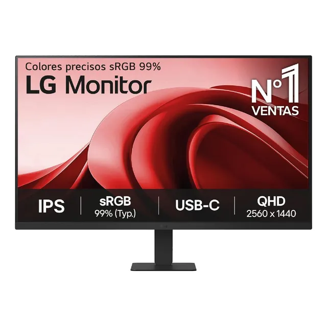 Monitor 32 LG 32u631a Qhd Ips Usb-c 100hz Qhd 2560 X 1440 Color Negro