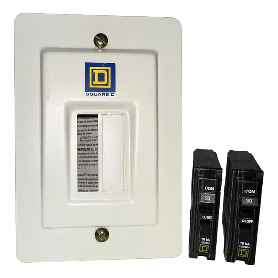 Centro De Carga (qod2fb) 2p 50amp + 2pza De Int. 1p X 30 Amp