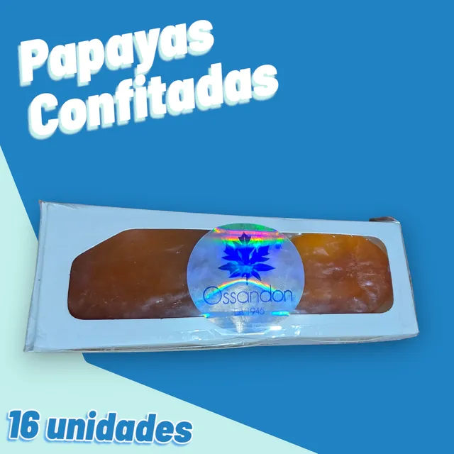 Papayas Confitadas Premiun X 4 Packs
