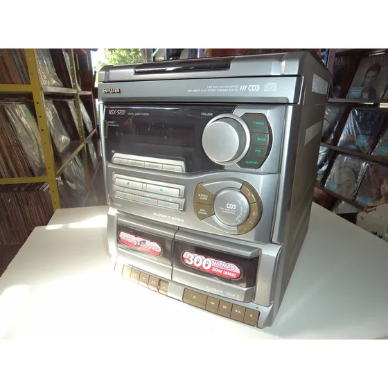 Aparelho Som Aiwa Nsx 5201-com Defeito Observação Leia