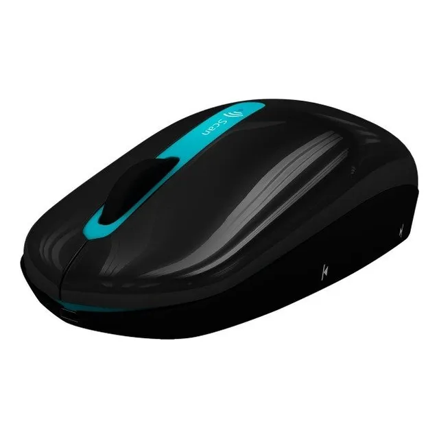 Escaner Mouse Iriscan 458736 Wifi Laser Compressor Color Negro