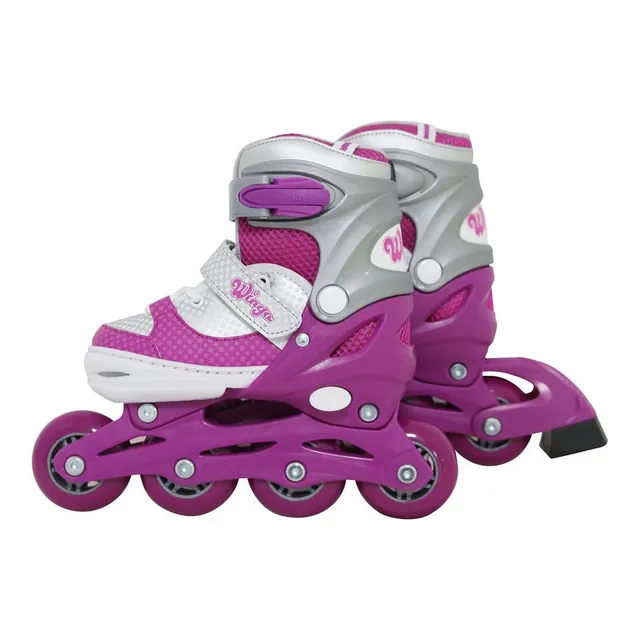 Patines Lineales Ajustables Talla 31/34 En Linea Para Niñas