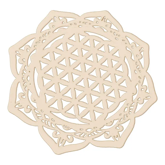 Nuevo Colgante De Geometría Sagrada Mandala De La Vida De