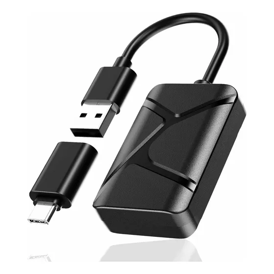 Adaptador Carplay Android Auto Inalámbrico iPhone Y Android
