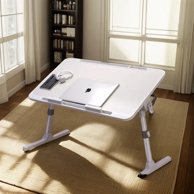Mesa Plegable Multifuncional Para Portátil Con Elevación