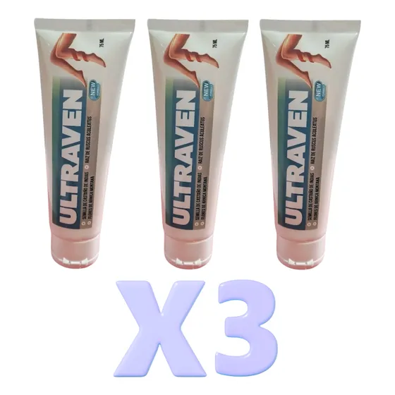 Crema Ultraven 75ml Piernas X3 - mL a $3505