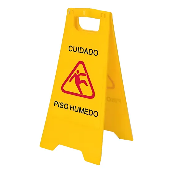 Aviso O Señal Piso Humedo O Mojado