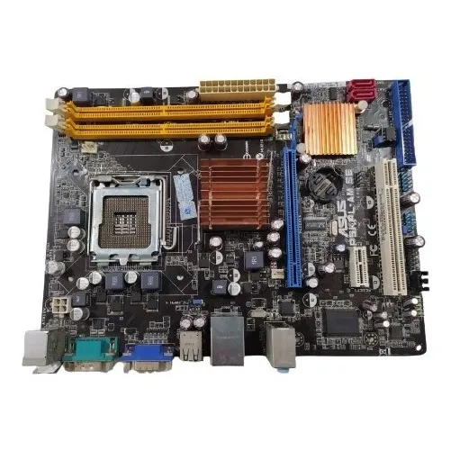 Placa Mãe Asus P5kpl-am Se 775 Ddr2 C/ Defeito Não Liga