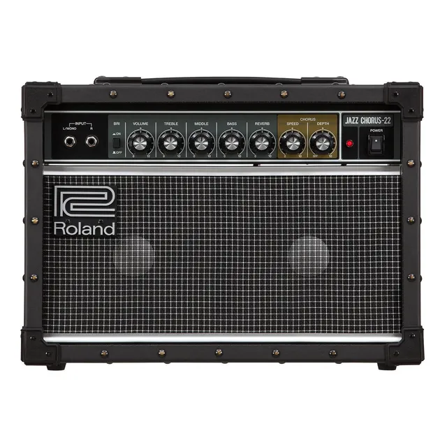 Amplificador Roland Jazz Chorus JC-22 Transistor para guitarra de 30W color negro 220V