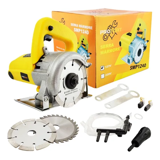 Kit Serra Mármore Profissional Profort Tipo Makita Bosch