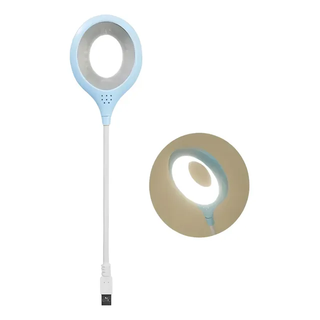 Lámpara Usb Portátil Luz Led Flexible Recargable Luz Blanca 