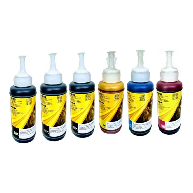 Pack 6 Pzas Tinta Generica Tigre 100ml T664 L110 L200