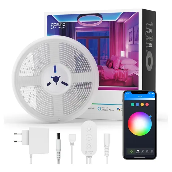 Cinta Led Inteligente 5mts (16 Millones De Colores)