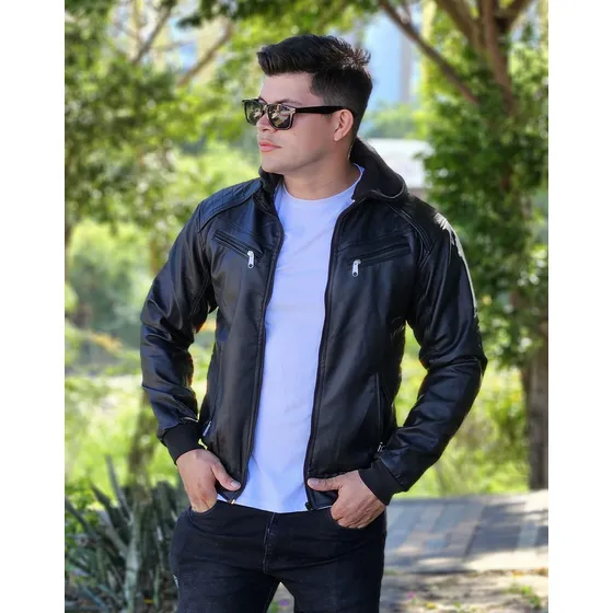 Chaqueta Con Capucha Para Hombre Moda Colombiana