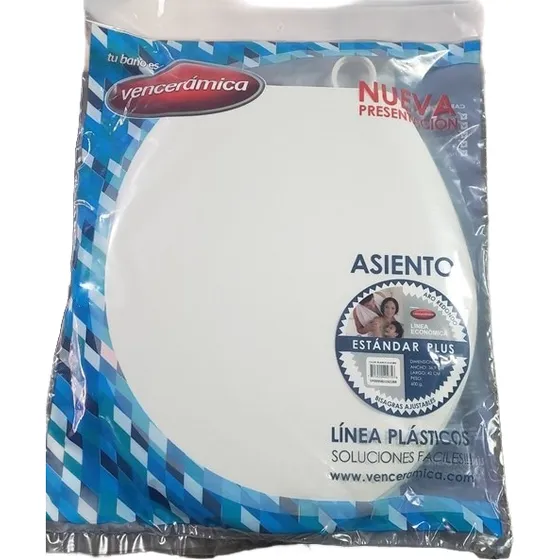 Asiento Tapa Sanitario Poceta Venceramica Standard Plus