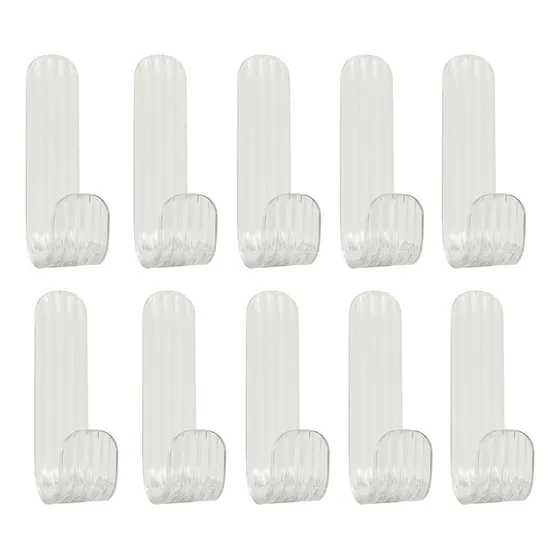 10 Uds Gancho De Pared Estante De Almacenamiento Gancho