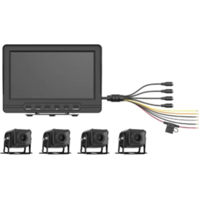 Sistema De Monitoreo Local 4 Cámaras 1080p Para Exterior