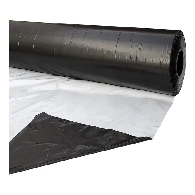 Plastico Mulching Cobertura Solo Preto E Branco 1,80x51m