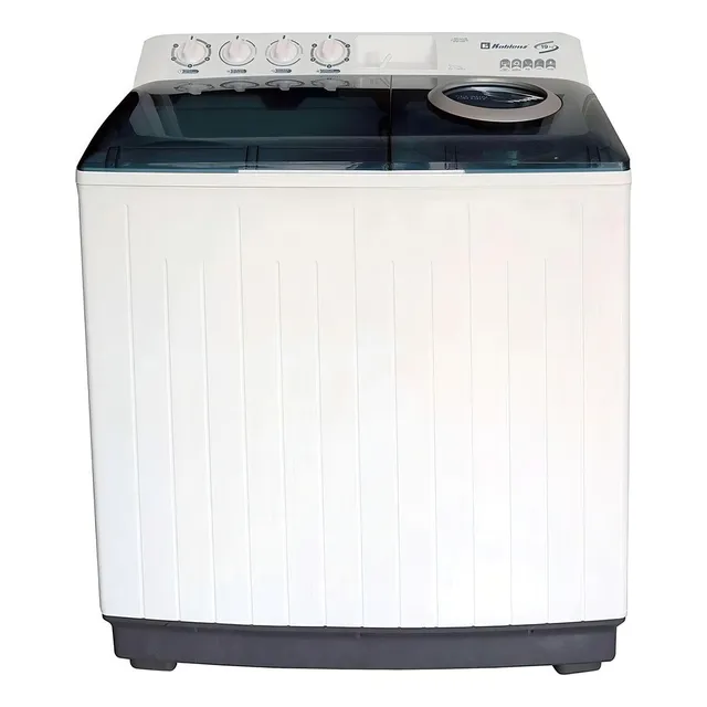 Lavadora automática de doble tina Koblenz LDM-19 blanca 19kg