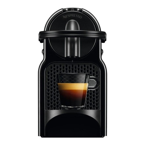 Cafetera Nespresso Inissia D40 automática negra para cápsulas monodosis 220V