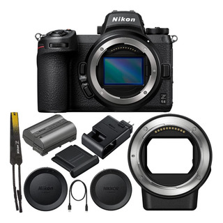 Cámara Digital Nikon Z6ii Con Adaptador Ftz Ii Cámara Digital Nikon Z6ii Con Adaptador Ftz Ii
