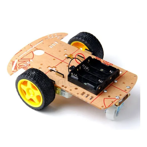 Chasis Carro Inteligente Iop Acrilico Compatible Arduin A