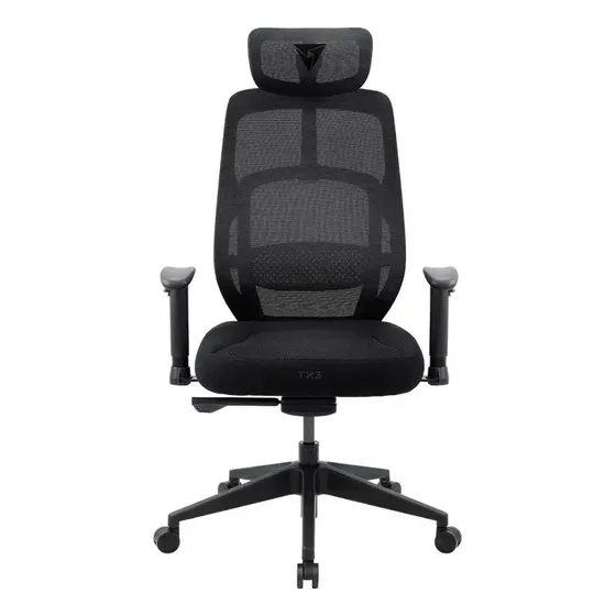 Cadeira De Escritório Ergonômica ThunderX3 TX3 Yama Neue 150Kg Preta